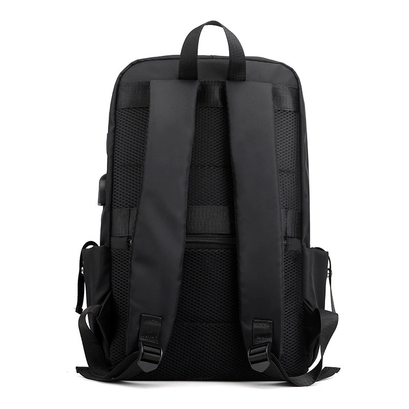 Wholesale Logo Fashion Men&prime; S and Women&prime; S Simple Schoolbags Oxford Cloth Computer Backpack Large Capacity Student Backpack