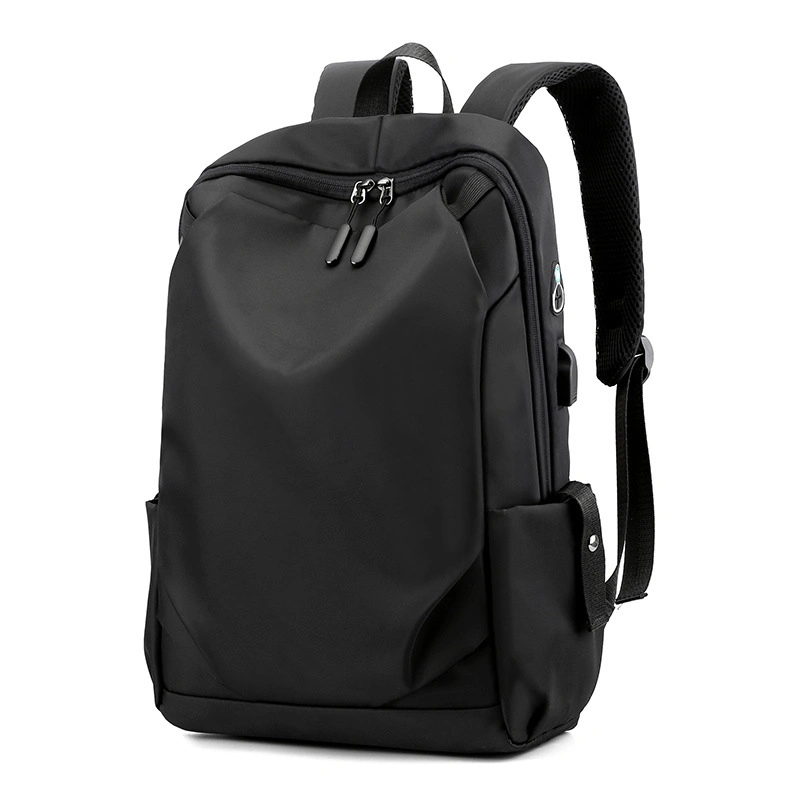 Wholesale Logo Fashion Men&prime; S and Women&prime; S Simple Schoolbags Oxford Cloth Computer Backpack Large Capacity Student Backpack